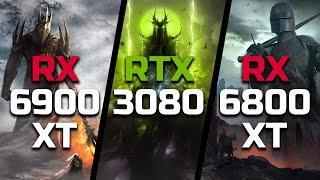 RX 6900 XT vs RTX 3080 vs RX 6800 XT - Test in 9 Games