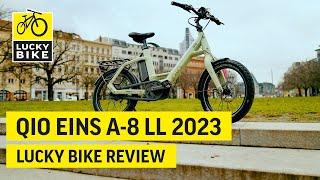 QIO EINS A-8 LL 2023 REVIEW  So gut ist das Kompaktrad im Alltags-Test