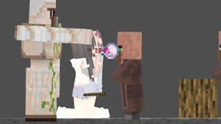 Minecraft animation giantess part 2 12+