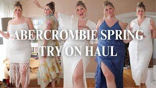 PLUS SIZE ABERCROMBIE SPRING HAUL  denim shorts wedding guest dresses bridal outfits size16 UK 20