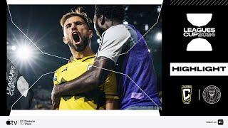 Columbus Crew vs. Inter Miami CF  Leagues Cup  Match Highlights  August 13 2024