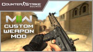 Counter-Strike Source  MWII M4 Custom Weapon MOD