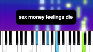 Lykke Li - sex money feelings die Piano tutorial