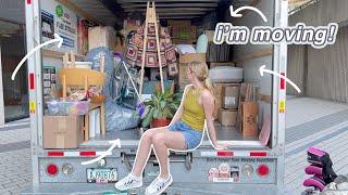 IM MOVING packing up + decluttering my entire home it took 6 days..  moving vlog 1