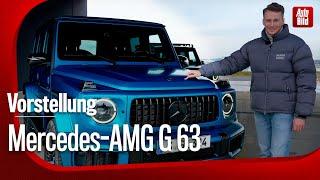 Mercedes-AMG G 63 2024  Der G 63 darf den V8-Biturbo behalten  Vorstellung mit Jan Götze