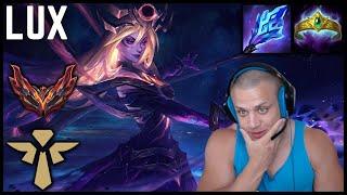 ️ Tyler1 YES LUX IS MY POCKET PICK  Lux Support Full Gameplay  Season 12 ᴴᴰ