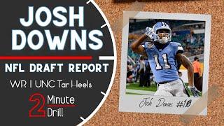 Josh Downs First Round Sleeper  2023 NFL Draft Report & Scouting Profile