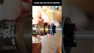 How to service a bike shock air can service #Shorts