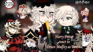 Harry Potter react to Draco Malfoy as Douma  11  hp x ds  EngRus