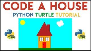 Python Turtle - Code a House Tutorial