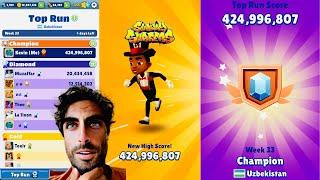 Over 420 MILLION Points on Subway Surfers No Hacks or Cheats