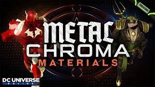 DCUO Metal Chroma Materials Inspired by Dark Nights Metal  Dark Knights Time Capsule