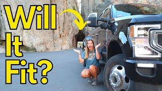 Small Tunnel Big Truck...Will It Fit?  Custer State Park  The Needles Highway  South Dakota