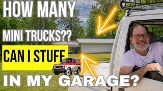 My new Garage Digs for My Mini Trucks