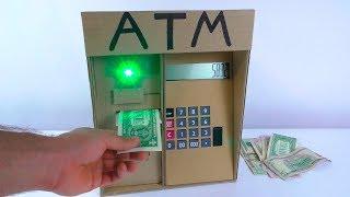 How To Make ATM Machine From Cardboard  DIY ATM For Kids