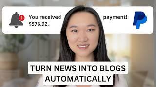 How to Make $30000Year Blogging Using AI & Automation step-by-step course