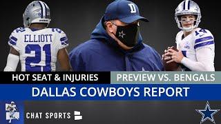 Cowboys News Mike McCarthy Hot Seat Injury Report Draft Order & Cowboys vs. Bengals Preview