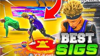 *New* BEST DRIBBLE MOVES FOR 65-69 BUILDS in NBA 2K23 FASTEST DRIBBLE MOVESSIGS