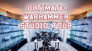 Inside a Professional Warhammer Commission Studio  Ultimate Gaming Hobby Setup and Display Room