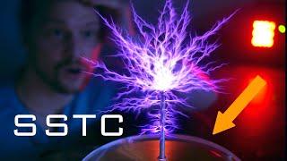 Building This Tesla Coil CHANGED EVERYTHING HUGE 3D Lightning