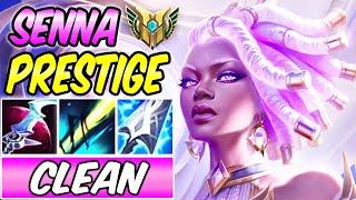 S+ PRESTIGE LUNAR ECLIPSE SENNA SUPPORT GAMEPLAY  Best Build & Runes  League of Legends