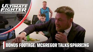 The Ultimate Fighter Bonus Footage Conor McGregor talks sparring with his team  ESPN MMA