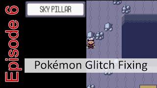 Sky Pillar rock drop - Pokémon Glitch Fixing Episode 6