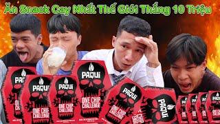 Người Cuối Cùng Ăn Snack Ớt Cay Nhất Thế Giới Sẽ Thắng 10 Triệu  Paqui One Chip Challenge