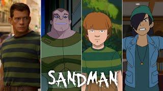 Evolution of Sandman in movies and cartoons 60fps