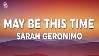 Sarah Geronimo - Maybe This Time Lyrics