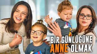 BİR GÜNLÜĞÜNE ANNE OLUP BEBEK BAKMAK ? #24Saat