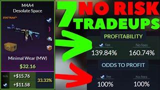 7 NO RISK And PROFITABLE 2024 CS2 TRADEUPS  Do Right NOW