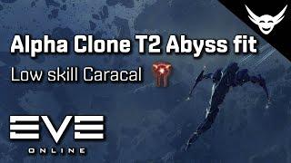 EVE Online - Easy Alpha clone T2 Abyss Caracal