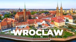 ONE DAY IN WROCLAW POLAND   4K  Time-Lapse-Tour through a charming and colourful city