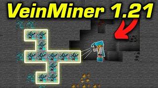 How to Download & Install the VeinMiner Mod for Minecraft 1.21