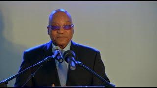 President Jacob Zuma addresses the African Business Leaders Forum