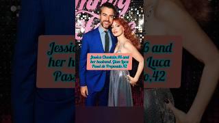 Who Is Jessica Chastains Husband Gian Luca ? #love #family #shorts