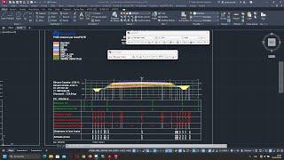 Covadis 18b et Autocad 2024 dessin profil en long et travers avec les grilles