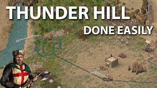 Easy way to beat Mission 41 Thunder Hill - Stronghold Crusader HD