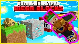 DÜNYANIN EN BÜYÜK BLOĞUNDA HAYATTA KALMAK #1 Minecraft