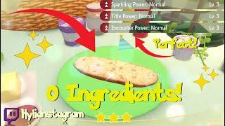 0 INGREDIENTS Perfect Sparkling Power Sandwiches - The Rice Drop Method - Pokémon Scarlet & Violet