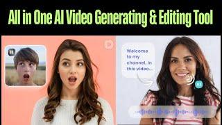 Ultimate All-in-One AI Video Generator & Editor  Create & Edit Videos Seamlessly