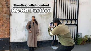 Process of a collaboration ft NAKD Fashion Day in the life of a content creator