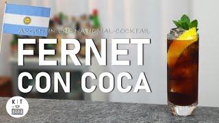 Fernet Con Coca Fernandito - Argentiniens National-Cocktail