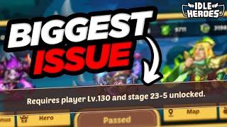 The BIGGEST Issue With Early Game Idle Heroes