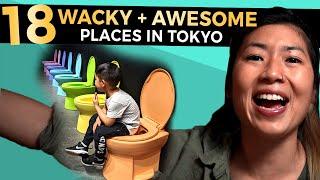 18 Weird Crazy & Fun Places to Visit in TOKYO  Japan with Kids