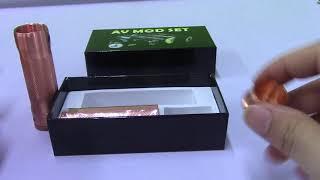 Unboxing M1P5 V2 Stacked Style Extended Hybrid Mechanical Mod