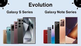 Evolution of Samsung Galaxy S & Note Series UPDATED