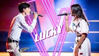 Nora vs. Robin - Lucky  The Battles  The Voice van Vlaanderen  VTM