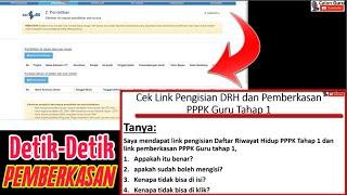 LIVE Cek Link Pengisian DRH PPPK Guru 2021 dan Pemberkasan NIP PPPK Guru Tahap 1 di SSCASN 2021